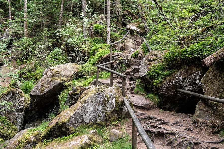 Rastenbachklamm - Wanderweg Kalterer See