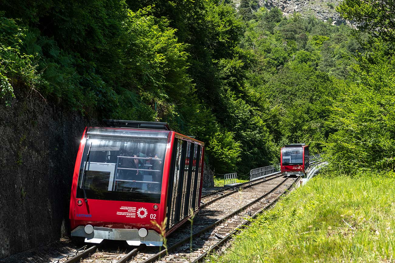 Historische Mendelbahn von Kaltern